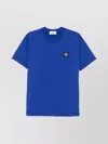 Stone Island 2100039 60/2 Cotton Jersey In Blue