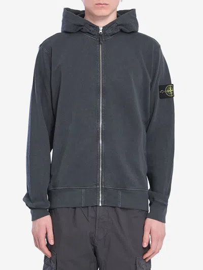 STONE ISLAND SLUBEFFECT HOODIE