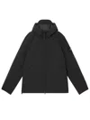 Stone Island Soft Shell Padded Jacket With Waterproof And Windproof Membrane Clothing In Black