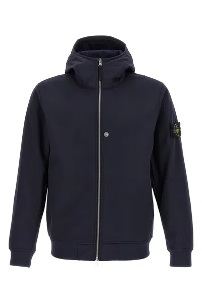 STONE ISLAND 'SOFT SHELL-R E. DYETECHNOLOGY' JACKET