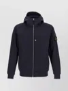 Stone Island 'soft Shell-r E.dye®technology' Hooded Jacket In Blue