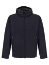 Stone Island Soft Shell-r E.dye®technology Casual Jackets And Parka Blue In Blue