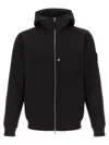 Stone Island Lightweight Hooded Jacket In Black