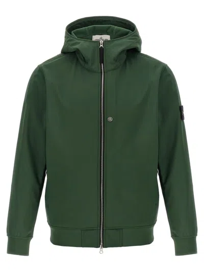 STONE ISLAND STONE ISLAND 'SOFT SHELL-R E.DYE®TECHNOLOGY' JACKET