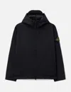 Stone Island Soft Shell-r Padded Jacket In Black