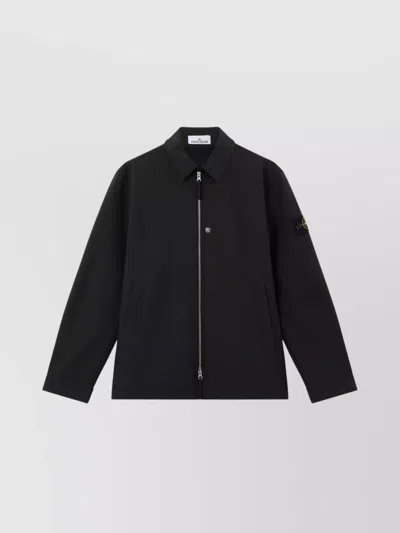 STONE ISLAND SOFT SHELL-R_E.DYE® TECHNOLOGY JACKET