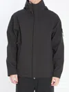 Stone Island Parka With Drawstring Hem And Hood In Multi