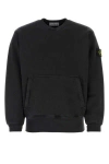 STONE ISLAND SOPHISTICATED AND STYLISH MEN'S COTTON SWEATSHIRT WITH ICONIC LOGO PATCH