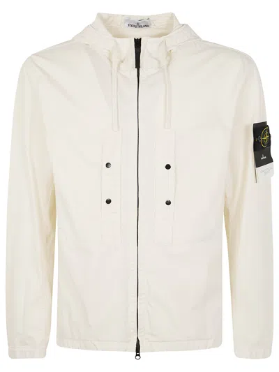 Stone Island Sport Jacket In White