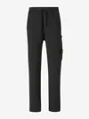Stone Island Logo Print Sweatpants