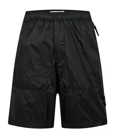 Stone Island Sports Casual Shorts In Black