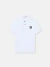 Stone Island Ss Polo In White