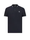 Stone Island Slim Cotton Polo Shirt In Animal Print