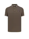 Stone Island Ss Polo In Brown