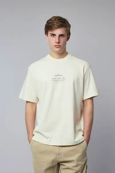 Stone Island Ss T-shirt In Neutral