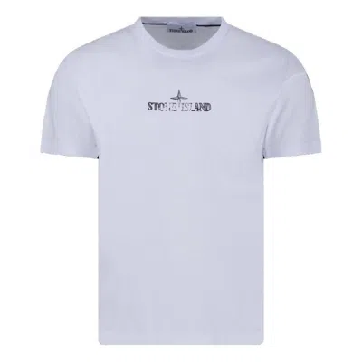Stone Island Stamp Centre Logo T-shirt 'white'