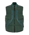 Stone Island Stand-collar Down Vest In Multi
