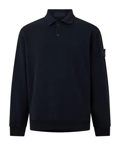 Stone Island Stone Gh Ls Polo Sn64 In Multi