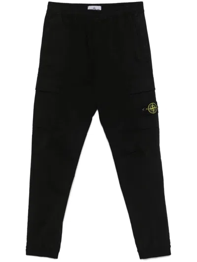 STONE ISLAND STONE ISLAND STONE ISLAND COMPASS-BADGE CARGO PANTS