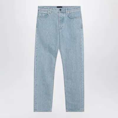Stone Island Stonewashed Denim Jeans In Blue