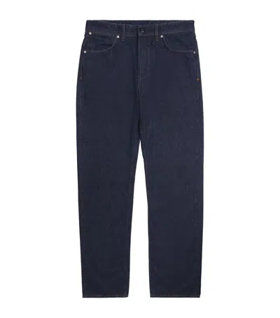 Stone Island Straight Jeans In Blue
