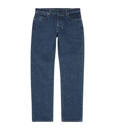 Stone Island Straight Jeans In Blue