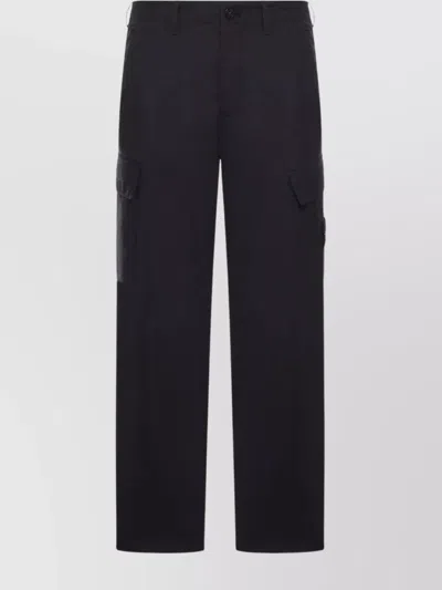 STONE ISLAND STRAIGHT LEG CARGO TROUSERS