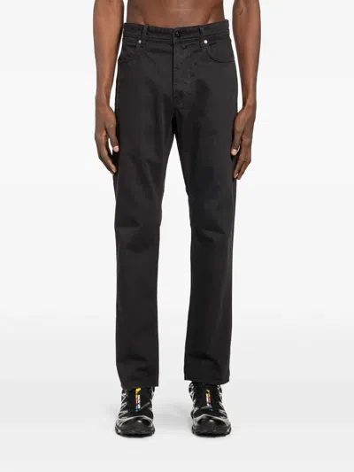 Stone Island Straight-leg Jeans In Black