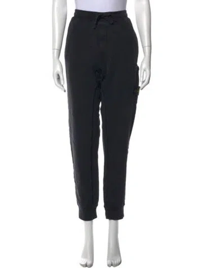 Pre-owned Stone Island Straight Leg Pants In Black