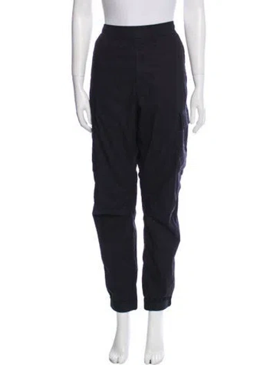 Pre-owned Stone Island Straight Leg Pants In Blue