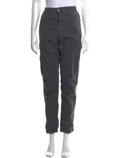 Pre-owned Stone Island Straight Leg Pants In Gray