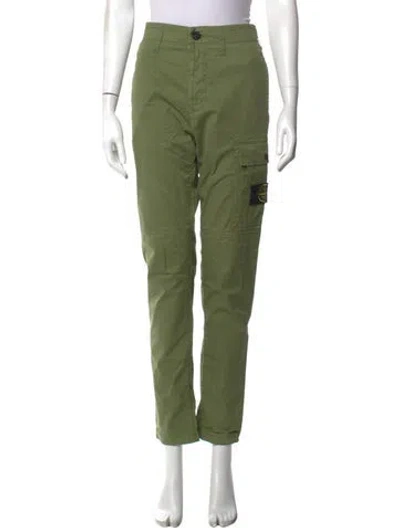 Pre-owned Stone Island Straight Leg Pants In Green