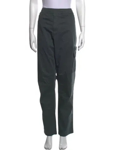 Pre-owned Stone Island Straight Leg Pants In Green