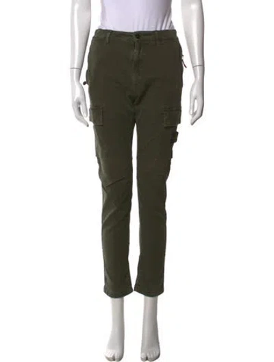 Pre-owned Stone Island Straight Leg Pants In Green