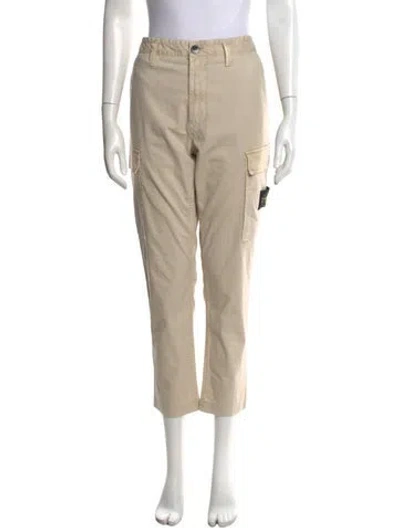 Pre-owned Stone Island Straight Leg Pants In Neutral