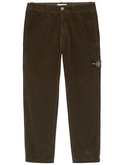 Stone Island Straight-leg Corduroy Trousers