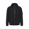 Stone Island Soft Shell Jacket In Black