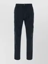 Stone Island Stretch Cotton Cargo Pants With Back Pocket