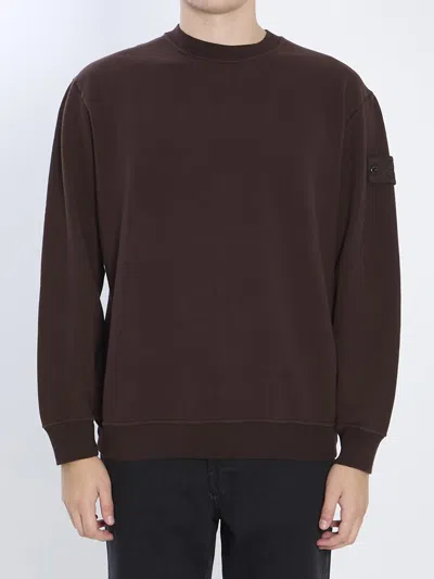 STONE ISLAND STRETCH COTTON FLEECE