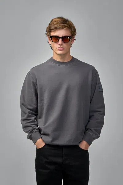 STONE ISLAND STRETCH COTTON FLEECE SWEATSHIRT