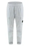 Stone Island Trousers Cotton Stretch Elasticized Cuffs