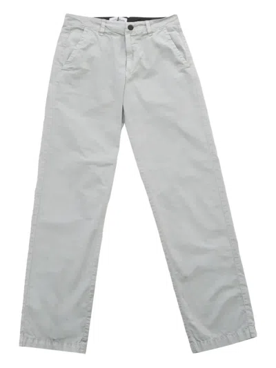 STONE ISLAND STRETCH COTTON TROUSERS