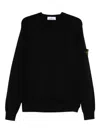 Stone Island Organic Cotton Crewneck Sweatshirt