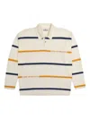 Stone Island Striped Cotton Shirt In Neutrals