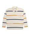 Stone Island Striped Cotton Shirt In White
