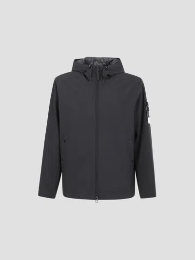Stone Island Stylish Mini Short Jacket For Ss26 In Black