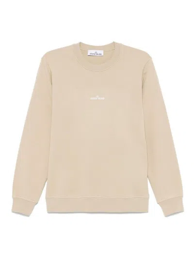 STONE ISLAND SUDADERA - BEIS CLARO
