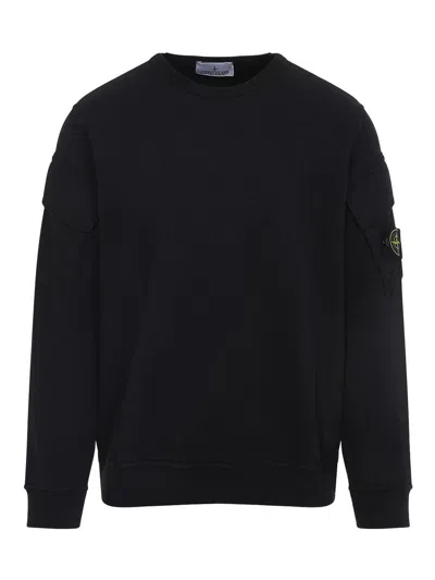 Stone Island Sudadera - Negro In Black