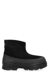 Stone Island Ankle Boot With Vibram Sole For Shock Absorption In Black