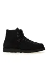 Stone Island Boot With Rubber Sole And Cushioning In Black